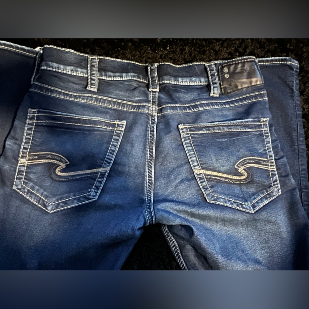Silver jeans